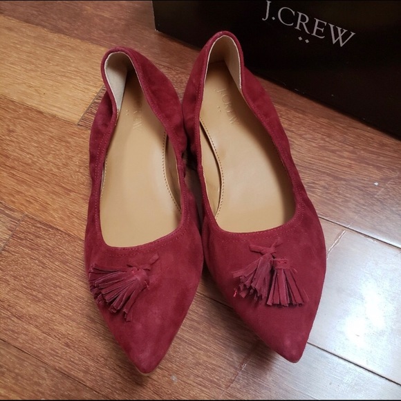 J. Crew Lottie Tassel Flats 9 - Picture 5 of 6